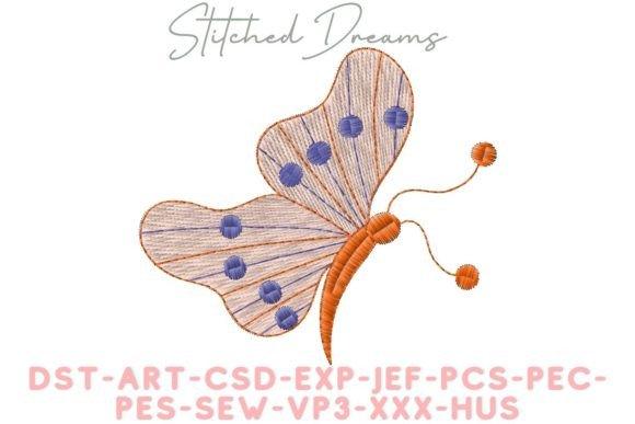 Butterfly Digital Embroidery Design